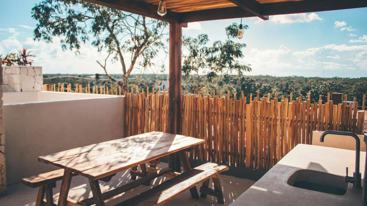 Vida Jungle Boho Apart 9 With Special Fee To Access Hotel Bardo Tulum Eksteriør billede