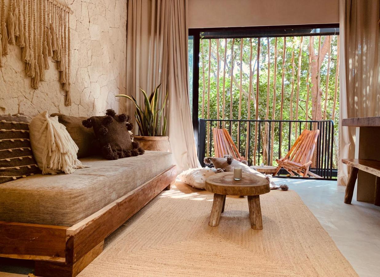 Vida Jungle Boho Apart 9 With Special Fee To Access Hotel Bardo Tulum Eksteriør billede