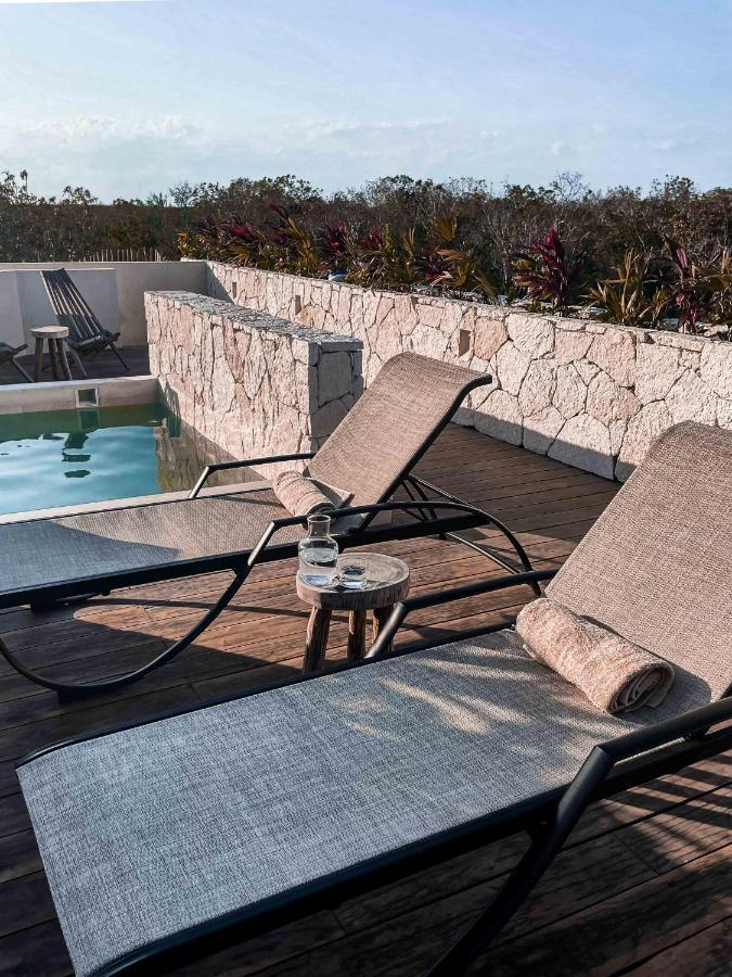 Vida Jungle Boho Apart 9 With Special Fee To Access Hotel Bardo Tulum Eksteriør billede