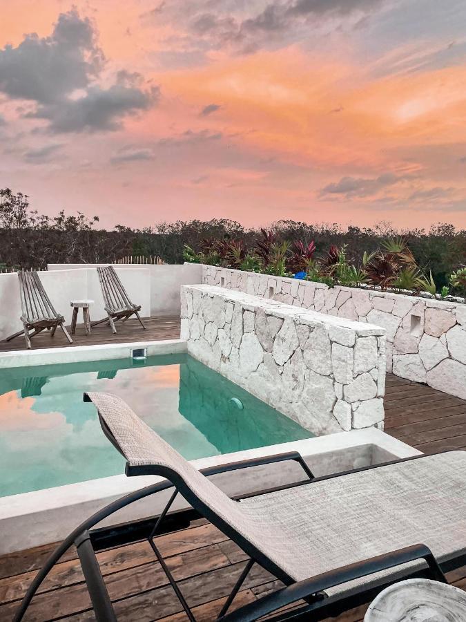 Vida Jungle Boho Apart 9 With Special Fee To Access Hotel Bardo Tulum Eksteriør billede