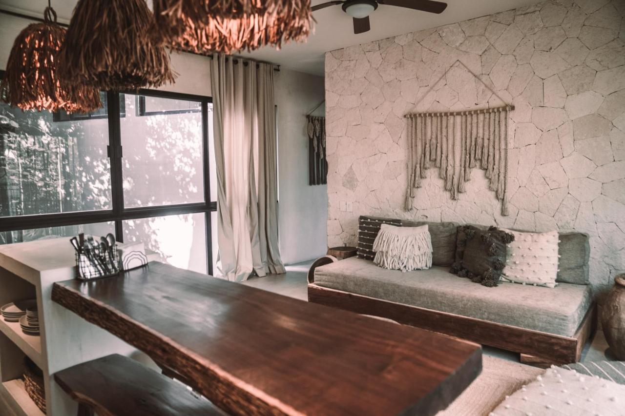 Vida Jungle Boho Apart 9 With Special Fee To Access Hotel Bardo Tulum Eksteriør billede